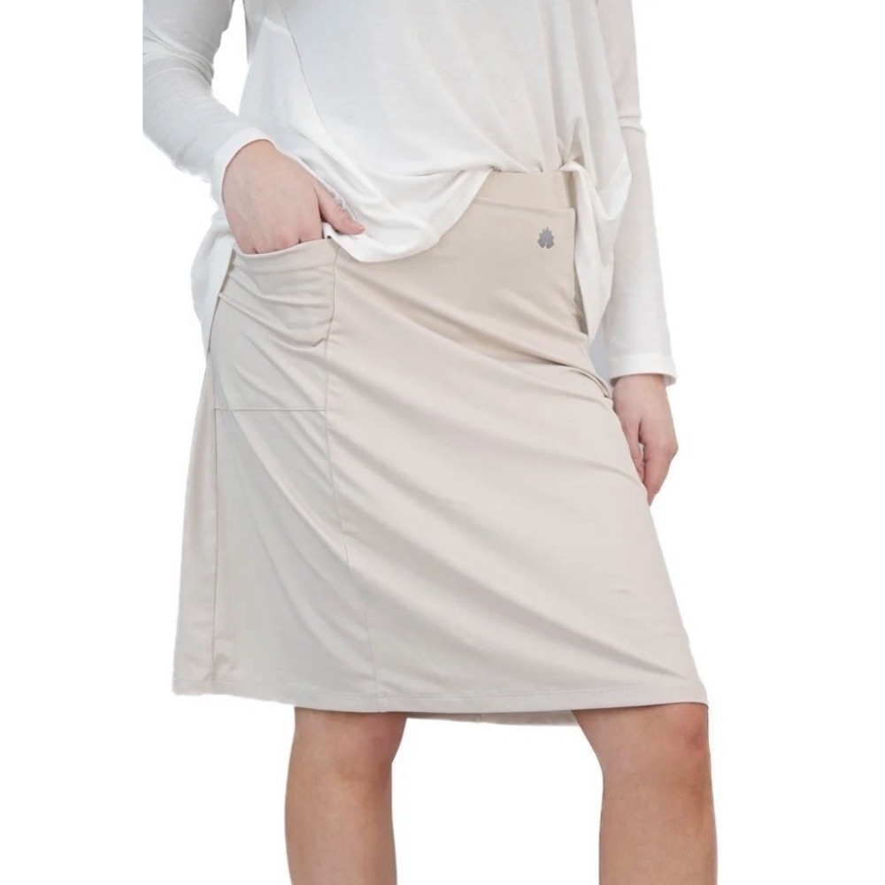 Fit Skort Snoga 22" — Moonbeam Large